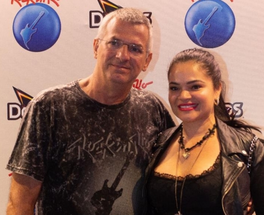 Dona Neide e o marido Telmo