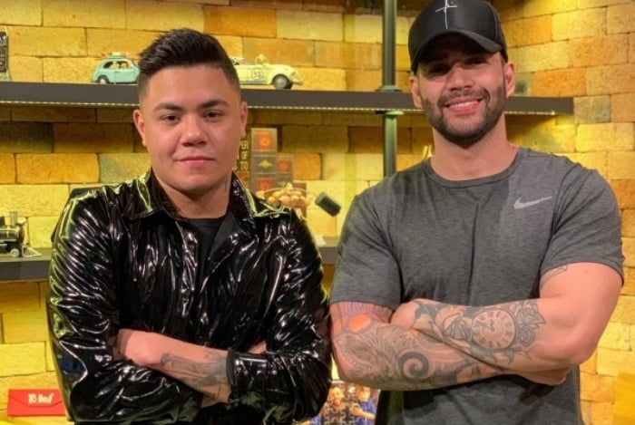 Gusttavo Lima e Felipe Araújo firmam parceria