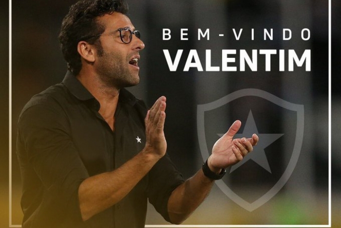 Alberto Valentim é o novo técnico do Botafogo