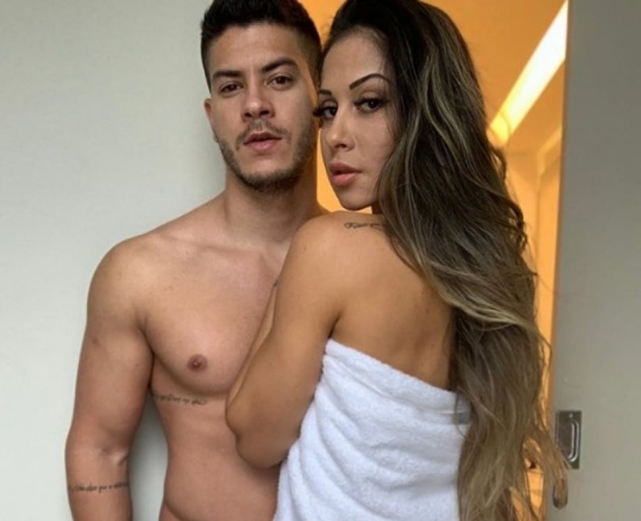 Arthur Aguiar e Mayra Cardi 