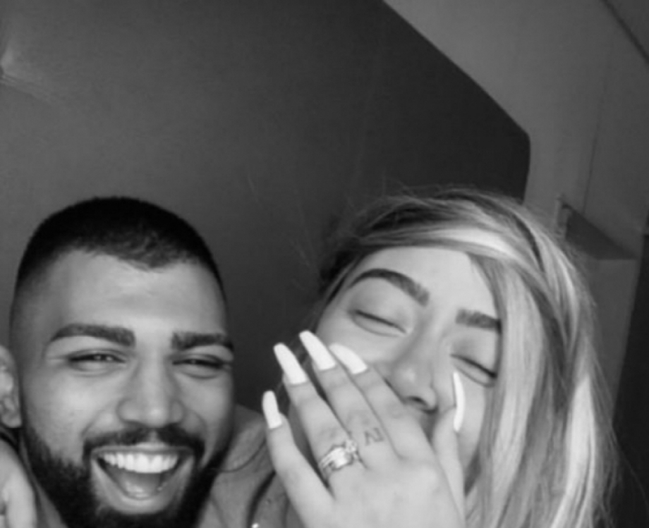 Gabigol e Rafaella Santos