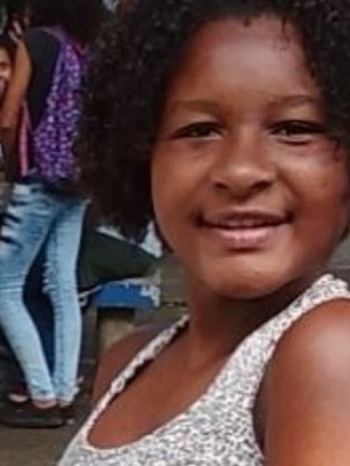 Lorrana Madalena da Luz Manoel aceitou o doce de uma desconhecida e passou mal 