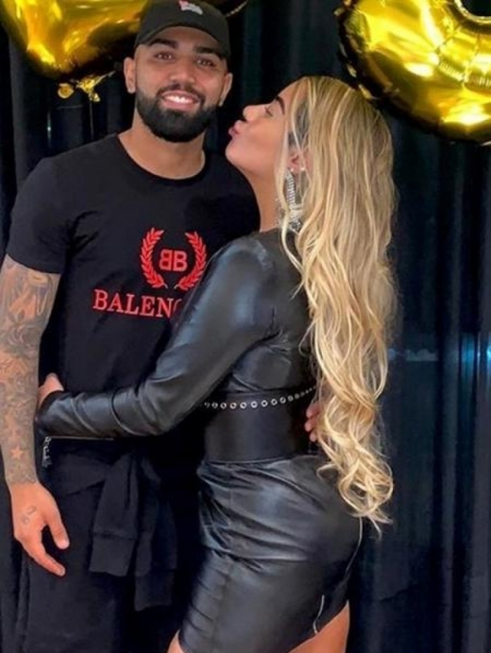 gabigol e Rafaella Santos