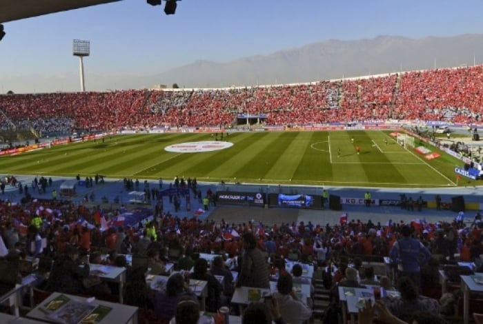 Estádio Nacional de Santiago, marcado para receber final entre Flamengo e River