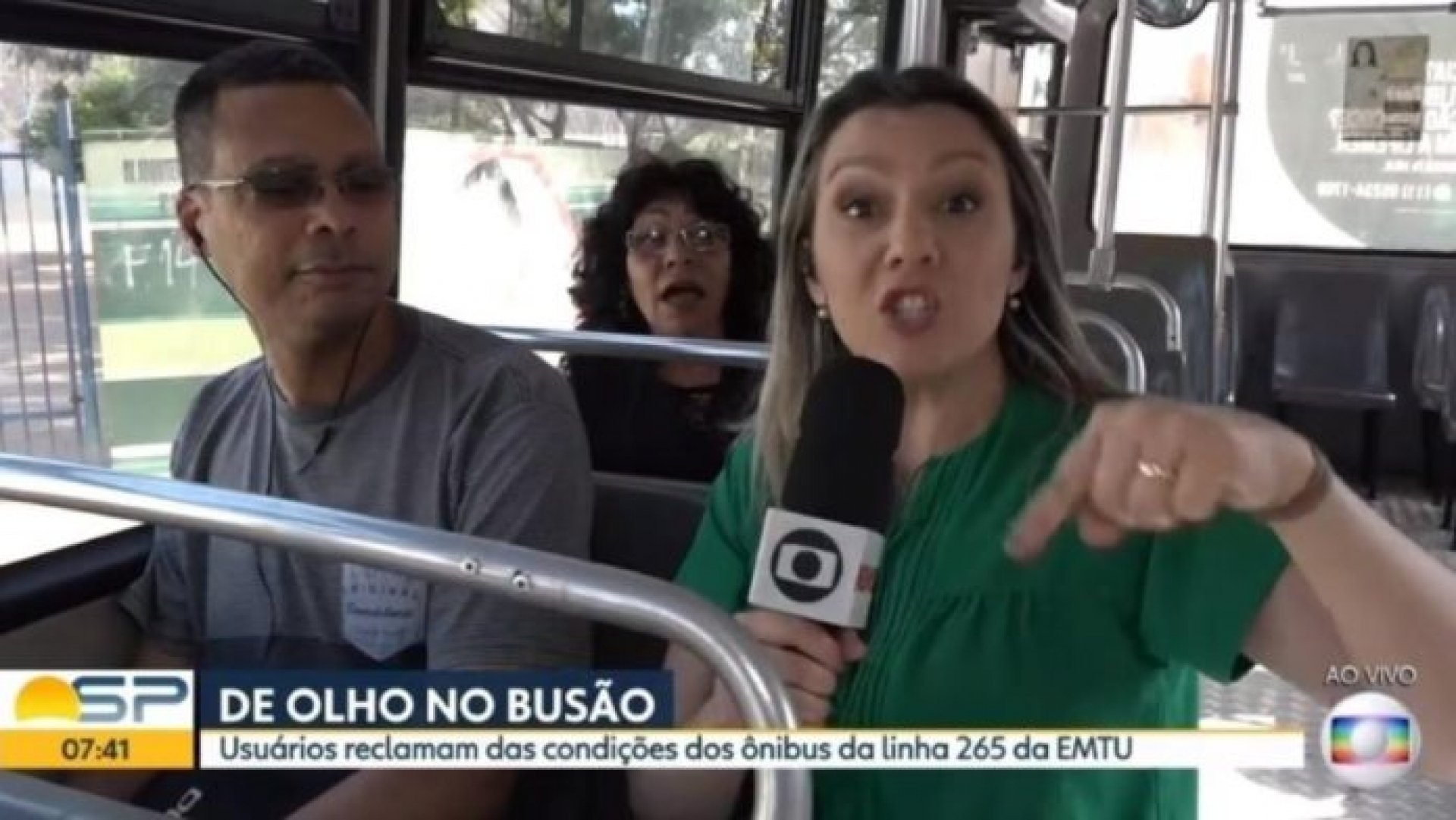 Roberta Chevitarese passou por clim&atilde;o ao vivo 