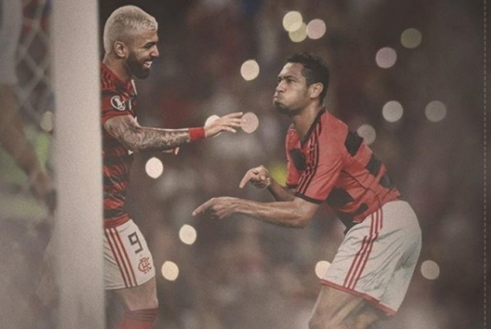 Gabigol e Hernane