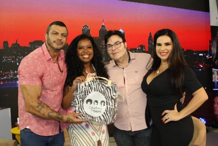 Após desavenças, Solange Gomes e Bambam apoiam causa social