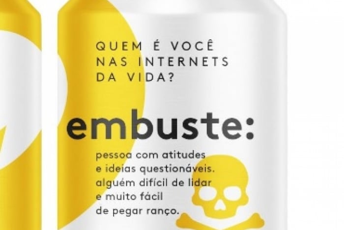 Gírias das redes sociais vão parar em latas de cerveja. Veja fotos
