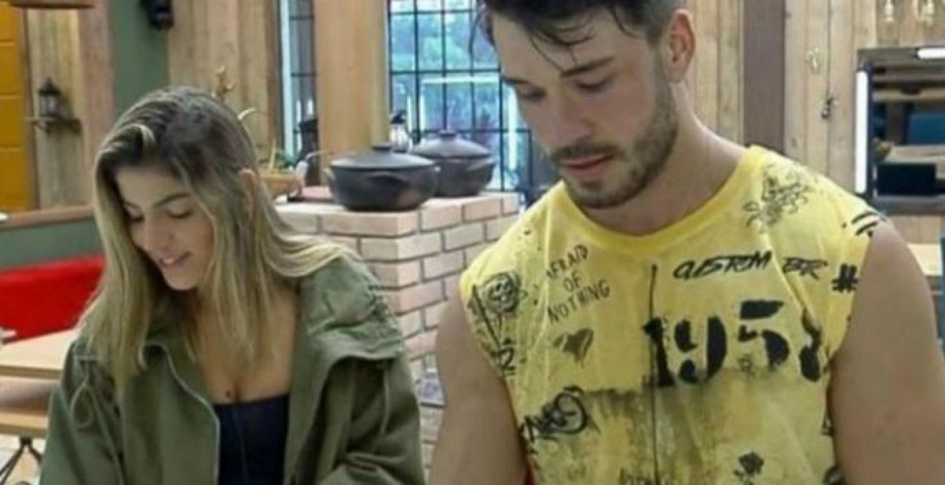 Lucas diz que sente falta de Hariany