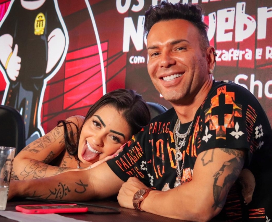Mc Mirella com Matheus Mazzafera