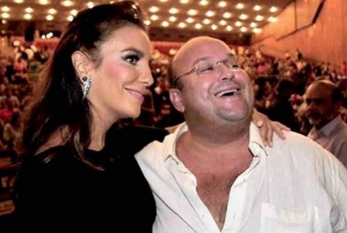 Ivete Sangalo e o irmão Jesus Sangalo