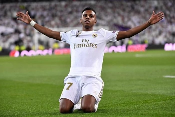 Rodrygo está cada vez mais em alta no Real Madrid