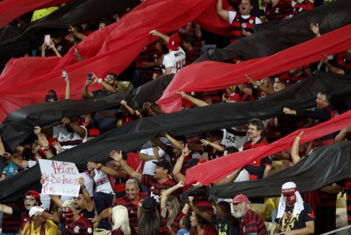Torcida do Flamengo no Maracanã
