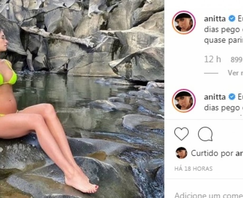 Anitta comenta sobre gravidez de Romana Novais