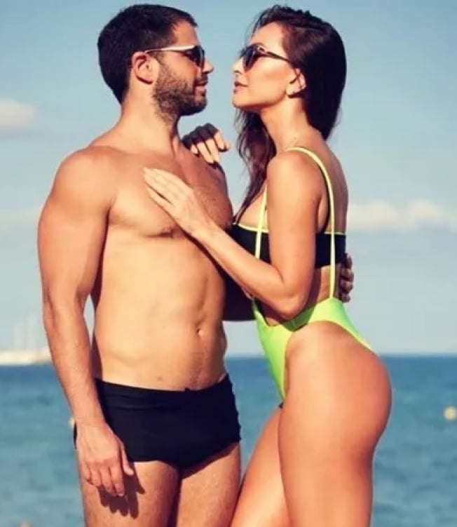 Sabrina e seu noivo, Duda Nagle - fotos Reprodução do Instagram