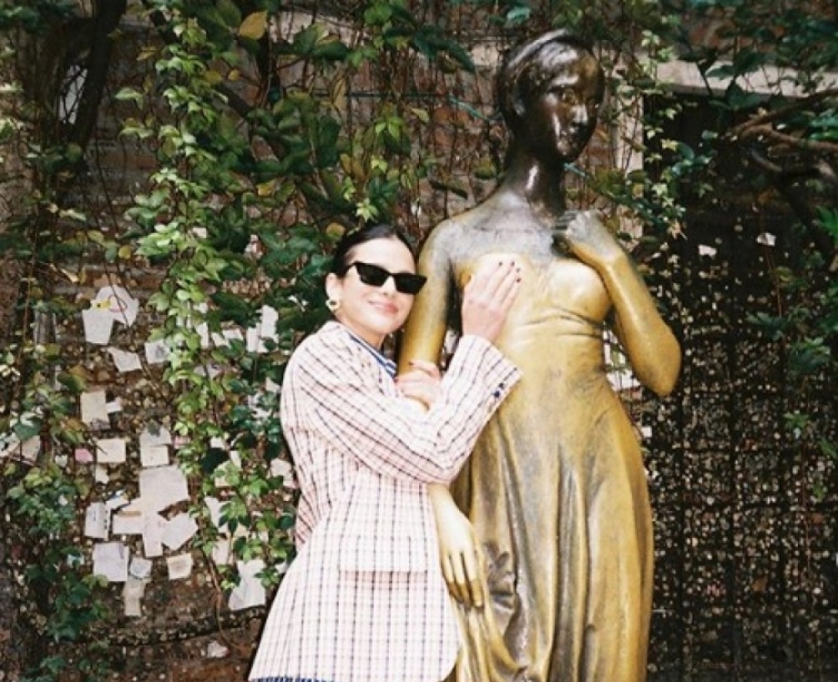 Bruna Marquezine na It&aacute;lia 