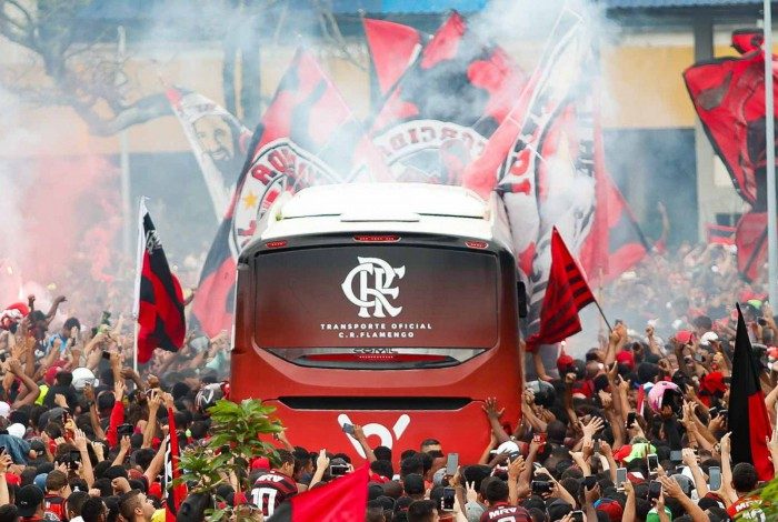 Torcedores do Flamengo fizeram grande festa em 2019