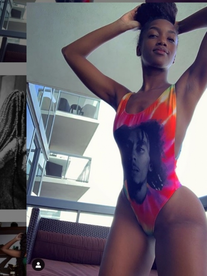 Iza mostra suas curvas no Instagram