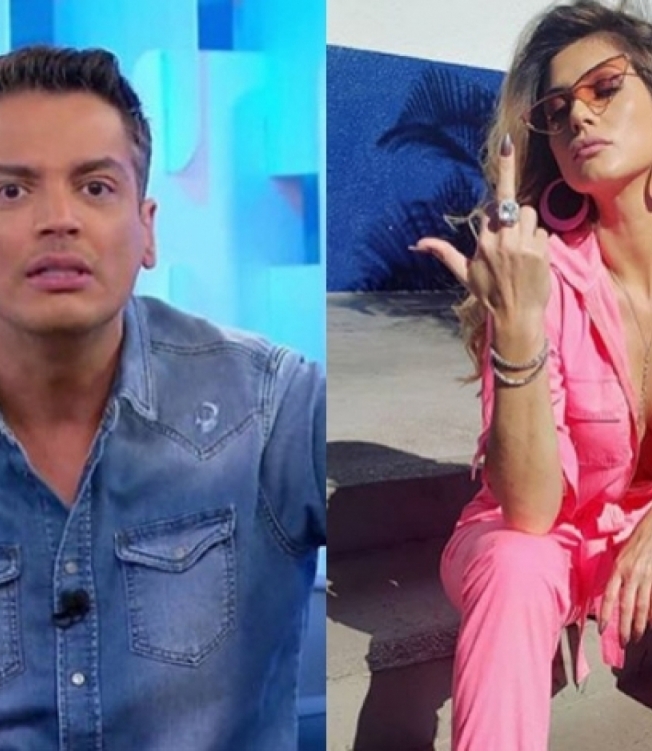 Ex-melhores amigos, Leo Dias e Lívia Andrade vivem trocando farpas