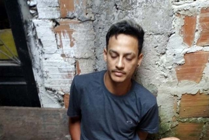 Wemerson Roberto da Silva Camilo foi preso em flagrante com um moto roubada