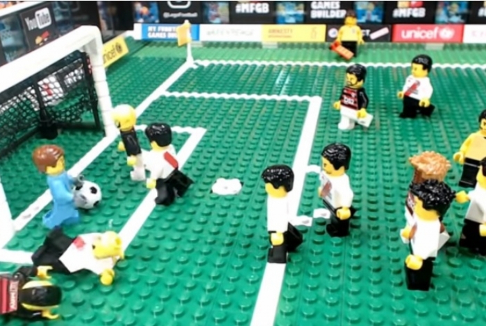 Lego recria final da Libertadores