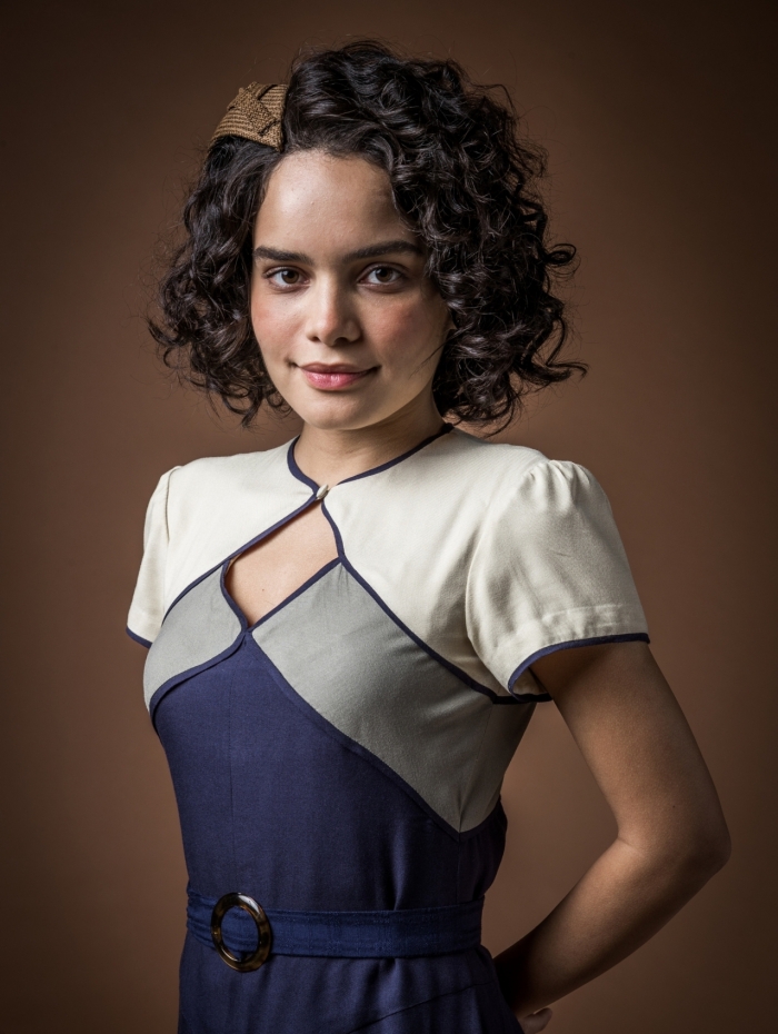 Inês (Carol Macedo), em 'Éramos Seis'