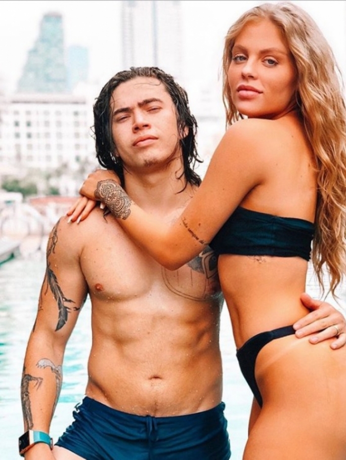 Casal bombado da Internet: Luísa Sonza e Whindersson Nunes 
