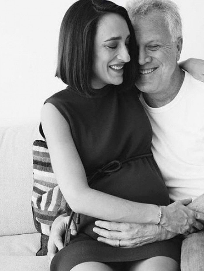 Pedro Bial e Maria Prata