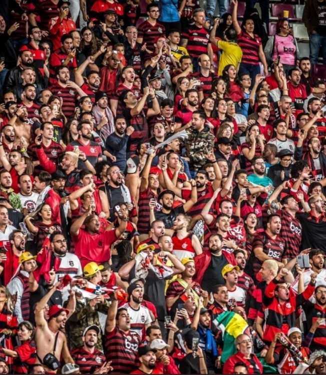 Torcida do Flamengo - Reprodu&ccedil;&atilde;o/Twitter