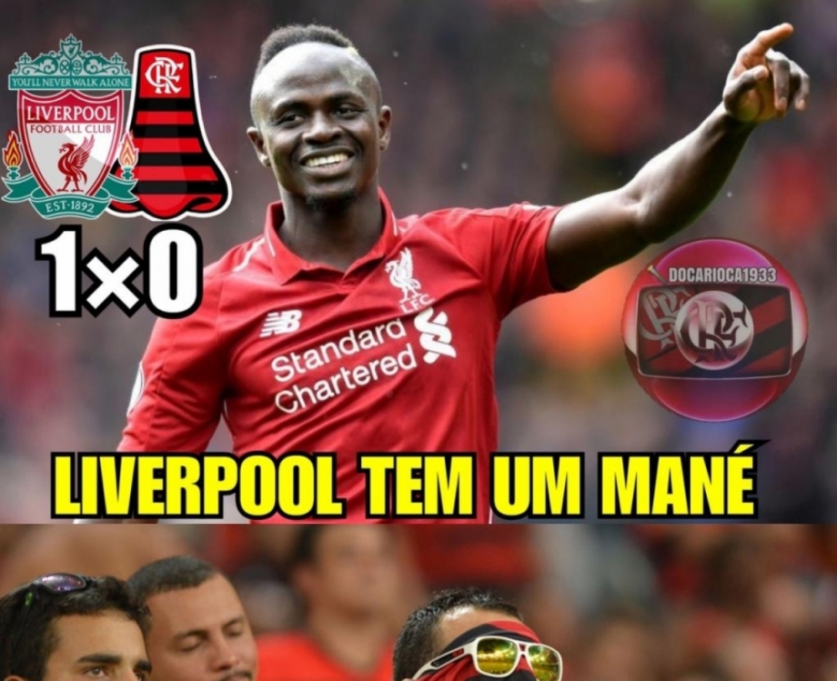 Derrota do Flamengo para o Liverpool rende provocações e memes