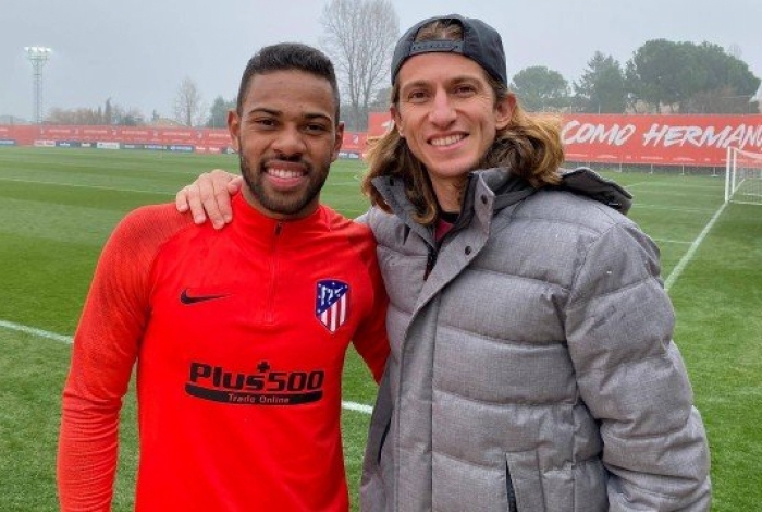 Filipe Luís e Renan Lodi 