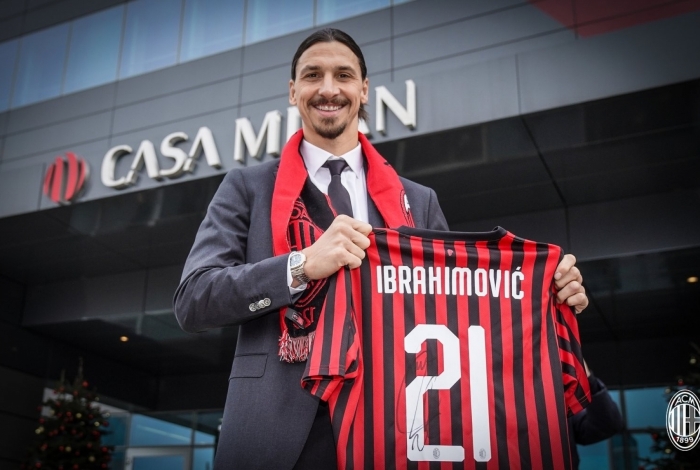 Ibrahimovic é apresentado no Milan