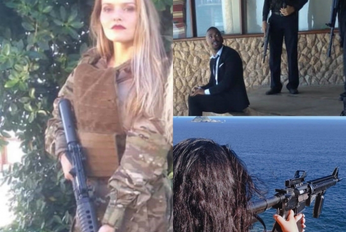 Loiras e gatas com fuzil estão em novo clipe de Nego do Borel