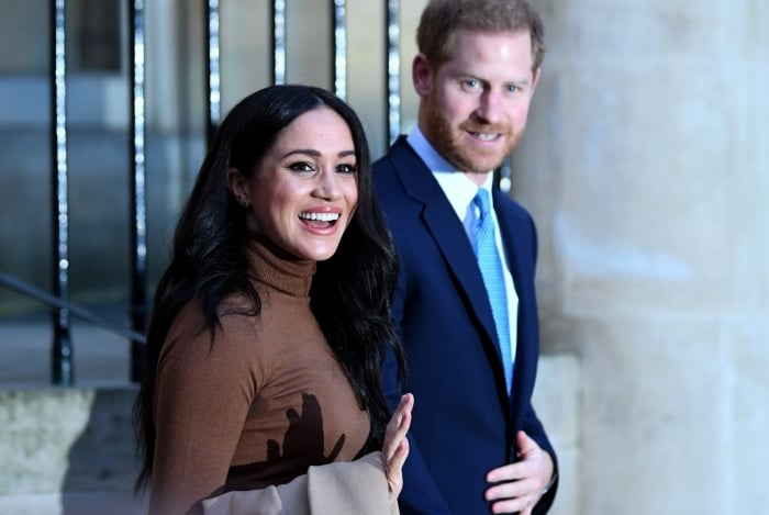 Harry e a mulher, Meghan   