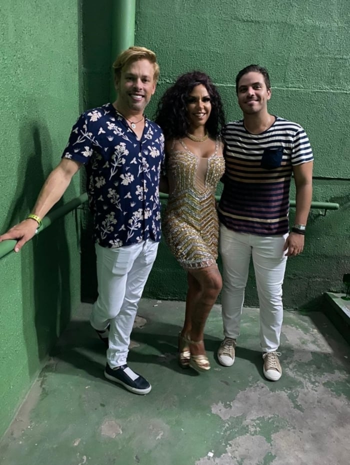 Bruno Chateaubriand, Giovana Angelica e Diogo Bocca