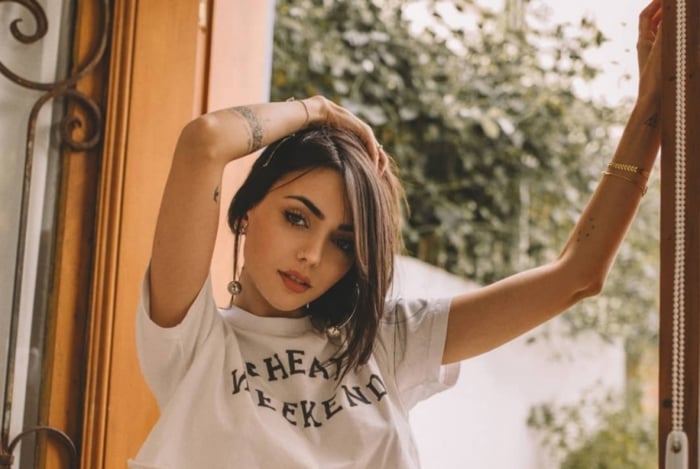 Nivy Estephan é uma das repórteres da #RedeBBB