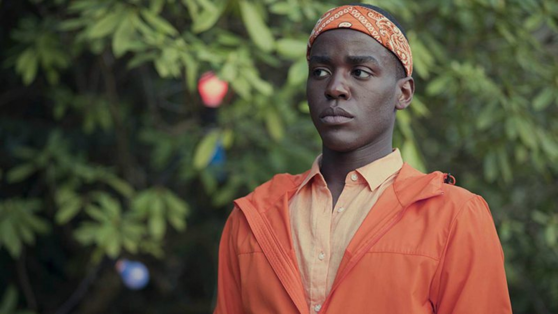 Ncuti Gatwa em Sex Education
