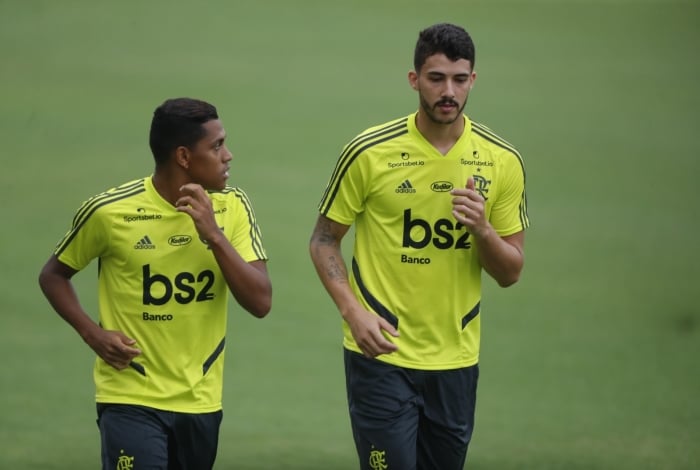 Rio, 13/01/2020, Teste fisicos dos novos jogadores do Flamengo Gustavo Hnrique e Pedro Rocha, Foto de Gilvan de Souza / Agencia O Dia