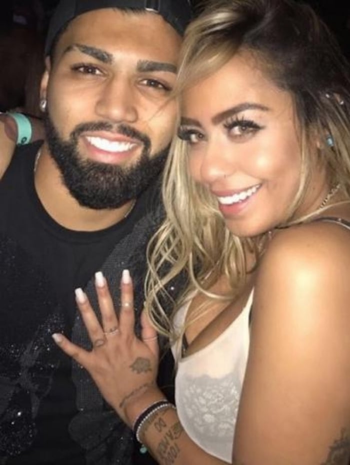 Rafaella Santos e Gabigol