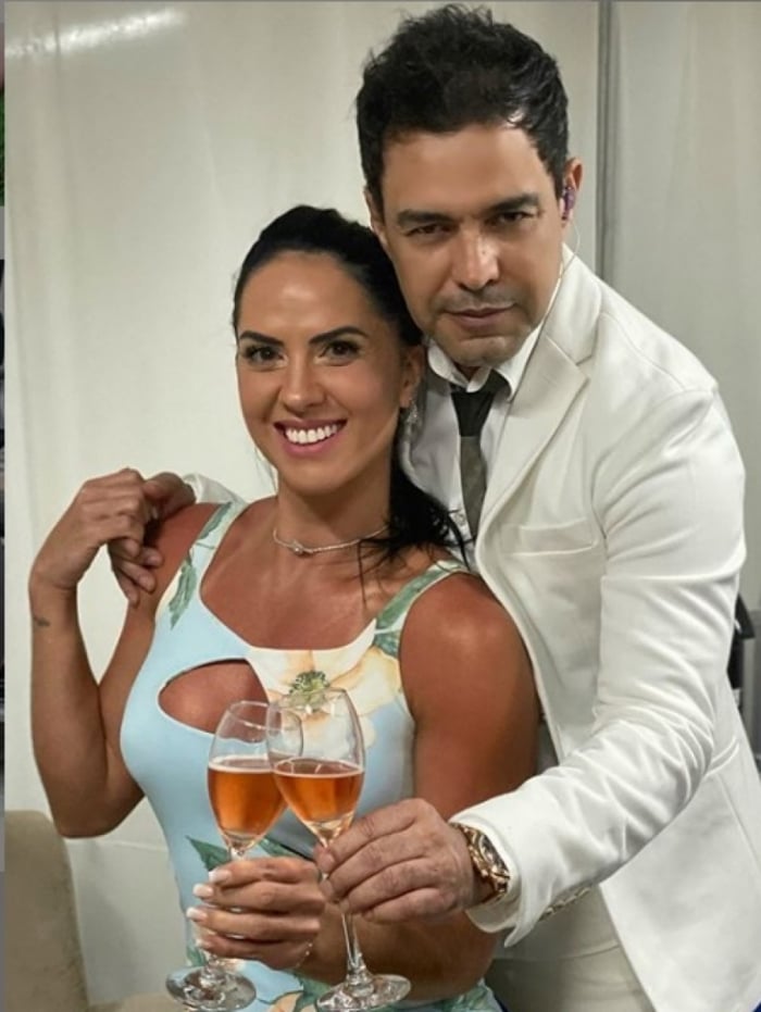 Graciele e Zezé di Camargo já planejaram o quartinho do herdeiro