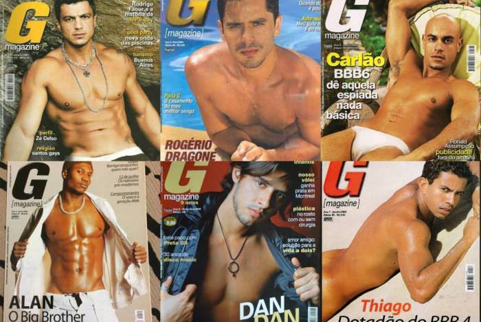 Veja alguns dos ex-brothers que estamparam as capas de revistas completamente peladões