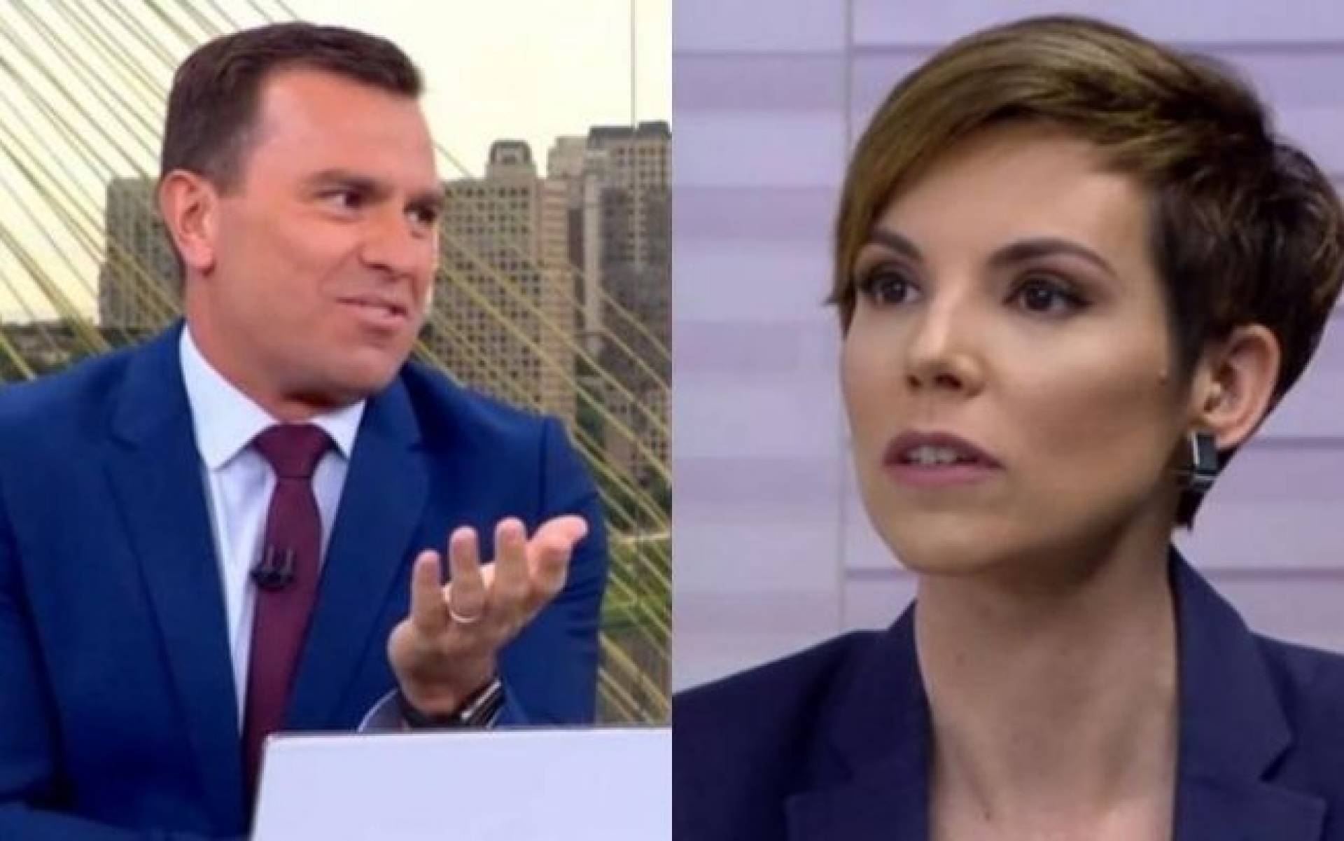 Rodrigo Bocardi e Gloria Vanique