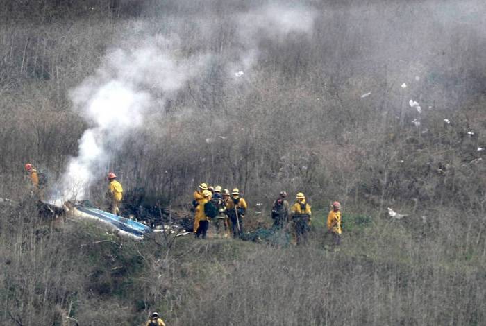 Acidente de helicóptero matou Kobe Bryant, sua filha e outras sete pessoas

