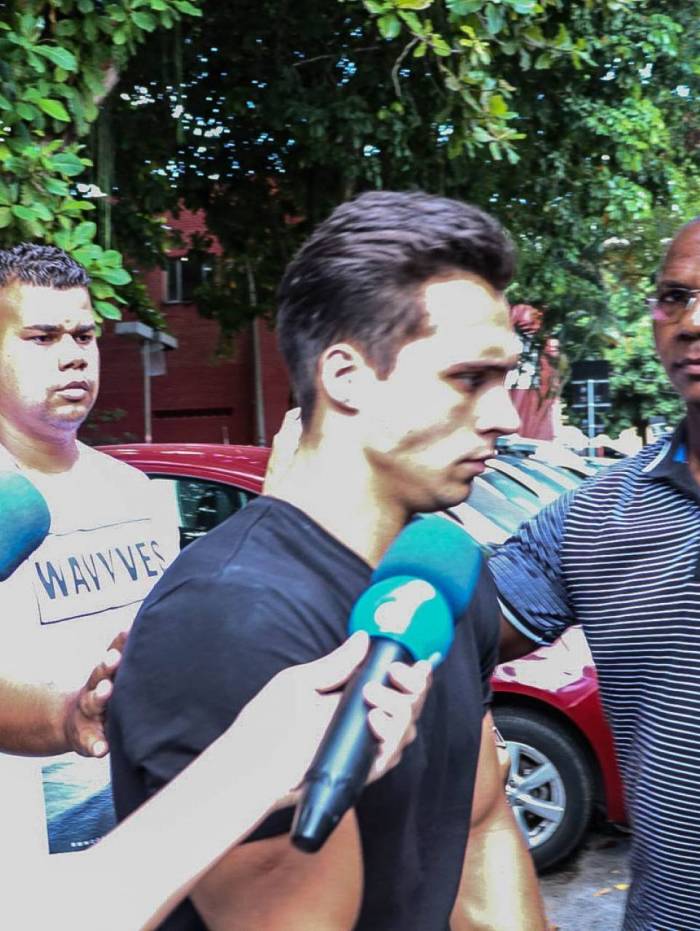 Depoimento do ginasta durou cerca de uma hora