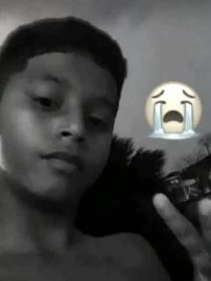 Luiz Antônio de Souza Ferreira, 14 anos, morreu após ser vítima de bala perdida em Vila Ruth, em São João de Meriti