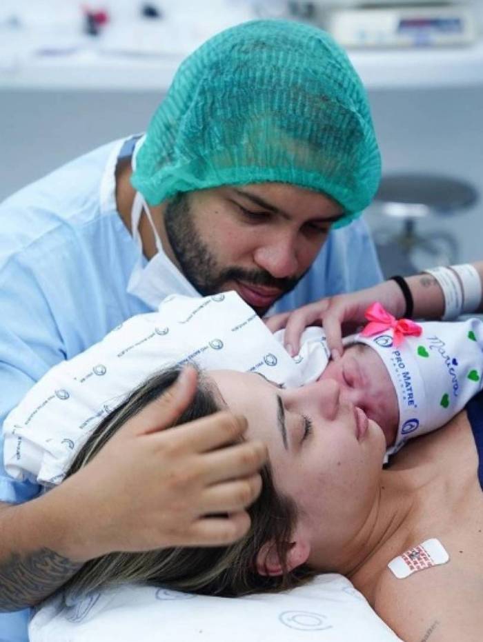 Projota e a família