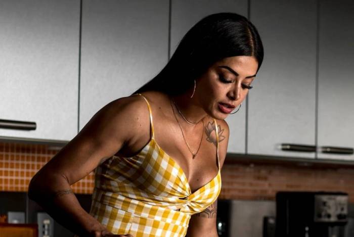 Aline Riscado e Eduardo Giraldes, empres&aacute;rio dono do Azeite Royal