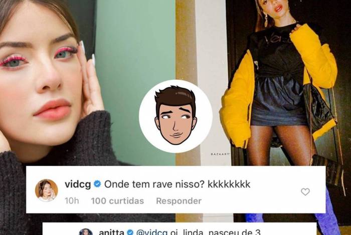 Anitta rebate influencer 