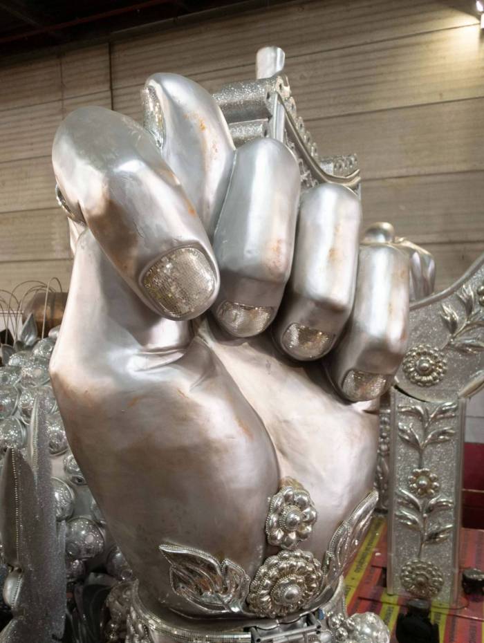 Detalhe de carro Viradouro 2020