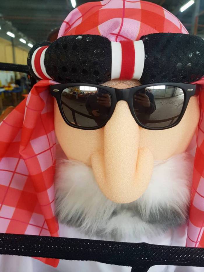 Detalhe de uma das alegorias da São Clemente